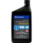 10W-30 4 Stroke Synthetic Blend Marine Engine Oil, 1 Quart