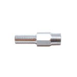 Fuel Hose Barb, P/H, 3/8M, Nptx3/8, Aluminum, Male