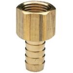 Fuel Hose Barbs, Brass, Female